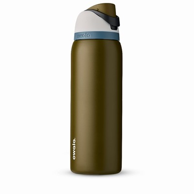 Owala 40oz FreeSip® Water Bottles Green | 4638-FQUKL